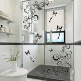 Vinilos Decorativos Mariposas y Flores para Pared, Hot Fashion