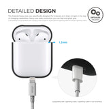 Estuche colgante AirPods [Negro]