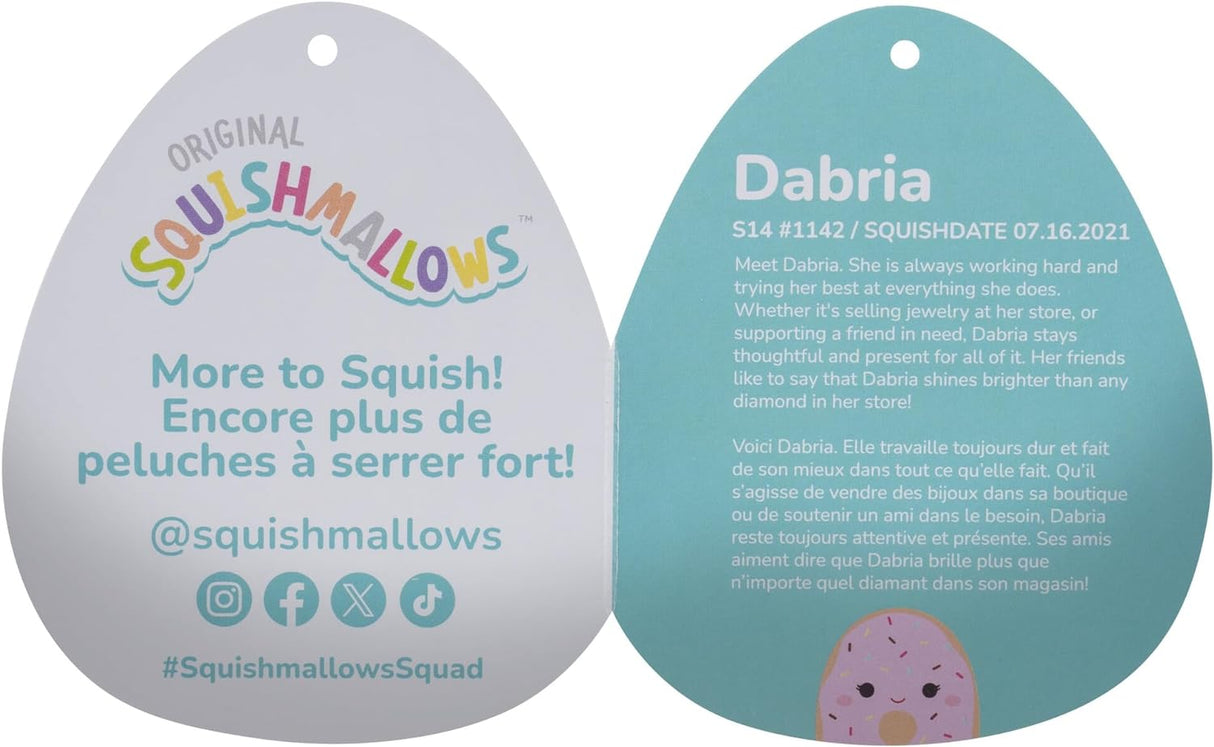 Peluche Squishmallows 14 Dabria Donut con Sprinkles - Jazwares
