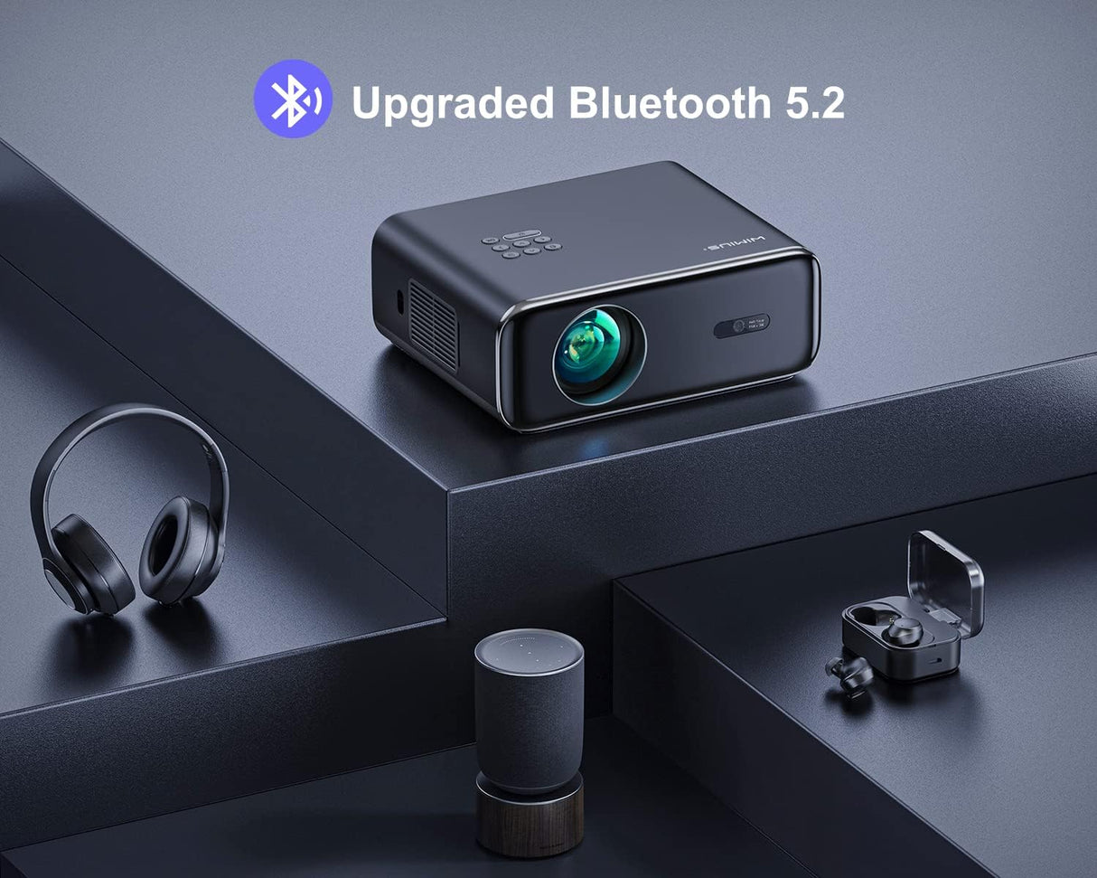 Proyector 4K con WiFi 6 y Bluetooth 5.2 P62 WiMiUS