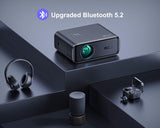 Proyector 4K con WiFi 6 y Bluetooth 5.2 P62 WiMiUS