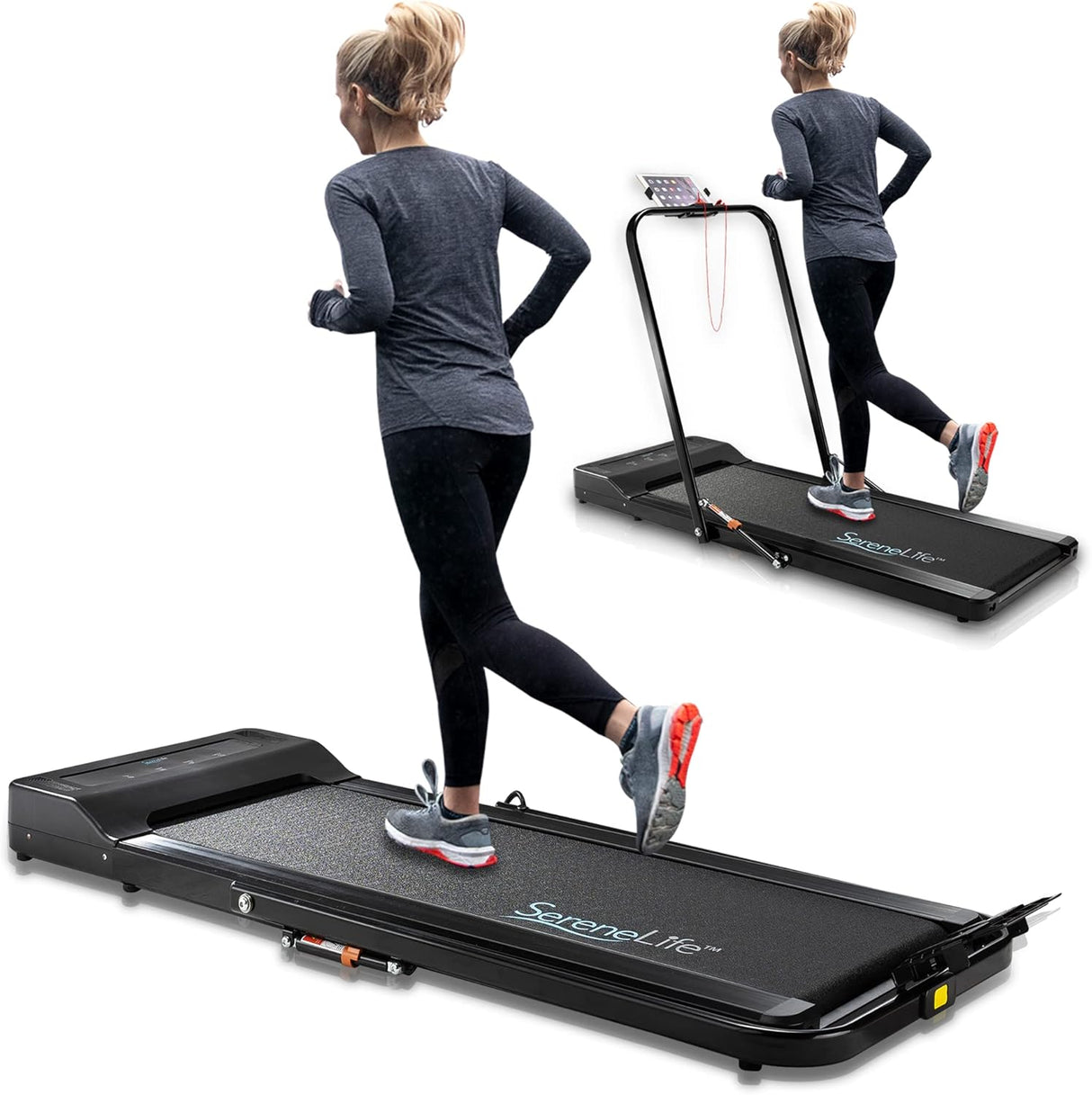 Caminadoras plegable con pantalla LCD SERENELIFE ‎SLFTRD80