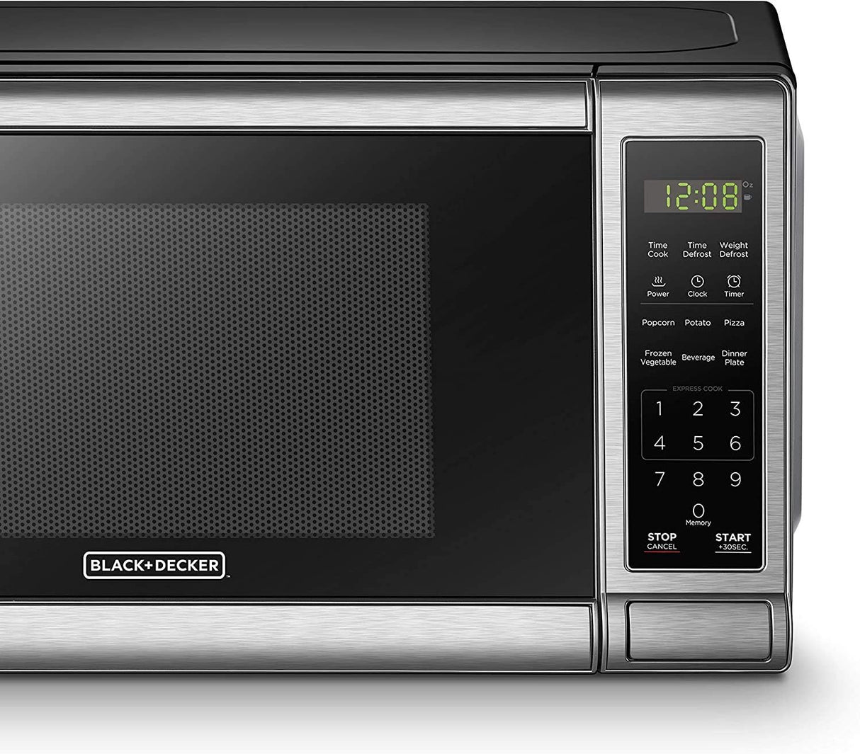 Microondas Digital BLACK+DECKER 0.7 Cu.ft 700W EM720CB7