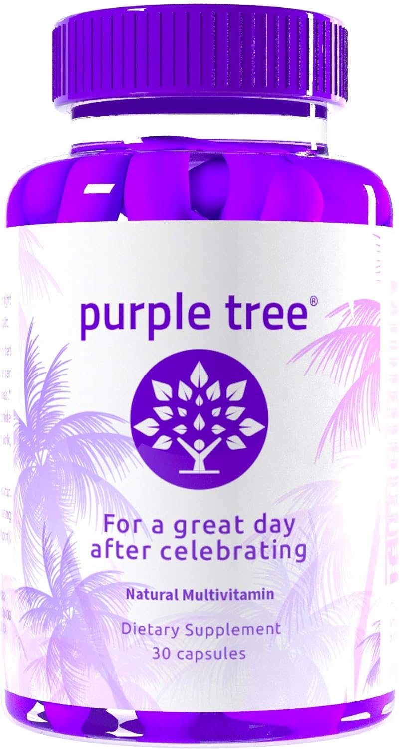 Suplemento purple tree  de bienestar hígado feliz electrolit