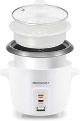 Olla Arrocera Elite Gourmet, 6 tazas, con olla antiadherente, ERC-006NST