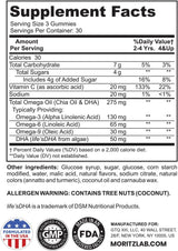 Gomitas Veganas Omega 3 Dr. Moritz Niños 90u