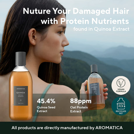 Champú de proteína y nutrición al cabello dañado