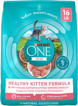 Alimento seco natural para gatitos fórmula saludable