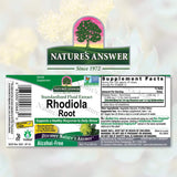 Suplementos Answer Raíz de rodiola sin alcohol