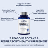Suplementos Alimenticios de apoyo pulmonar y respiratorio