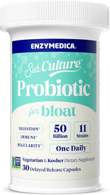 Enzymedica Probióticos SubCulture 50B CFU, 30 cápsulas
