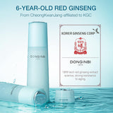 Set Cuidado Facial Coreano: Tónico, Loción, Hidratante con Ginseng