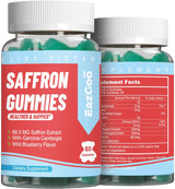 Gomitas de suplementos de azafrán extracto de azafrán 120 un