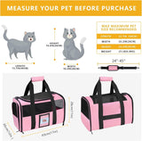 Transportín Suave Oeko-TEX para Gato y Perro Pequeño - Aprobado TSA