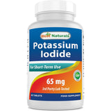 Suplemento Yoduro de potasio 65 mg dietético 60 tabletas