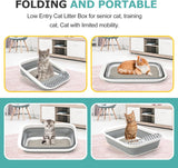 Caja de arena para gatos con parte superior TomteNisse