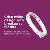 Collar calmante para gatos Comfort Zone color blanco