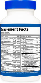 Multivitamínico para hombres, vitaminas y minerales