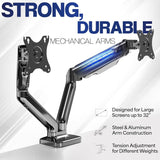Soporte de Doble Monitor VIVO 32 Articulado STAND-V002O