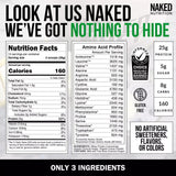 Proteína de Suero Naked Whey 1LB - Natural, Orgánica, Sin GMO