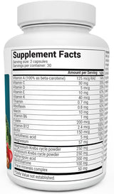 Multivitamínico integral con minerales para hombres y mujeres
