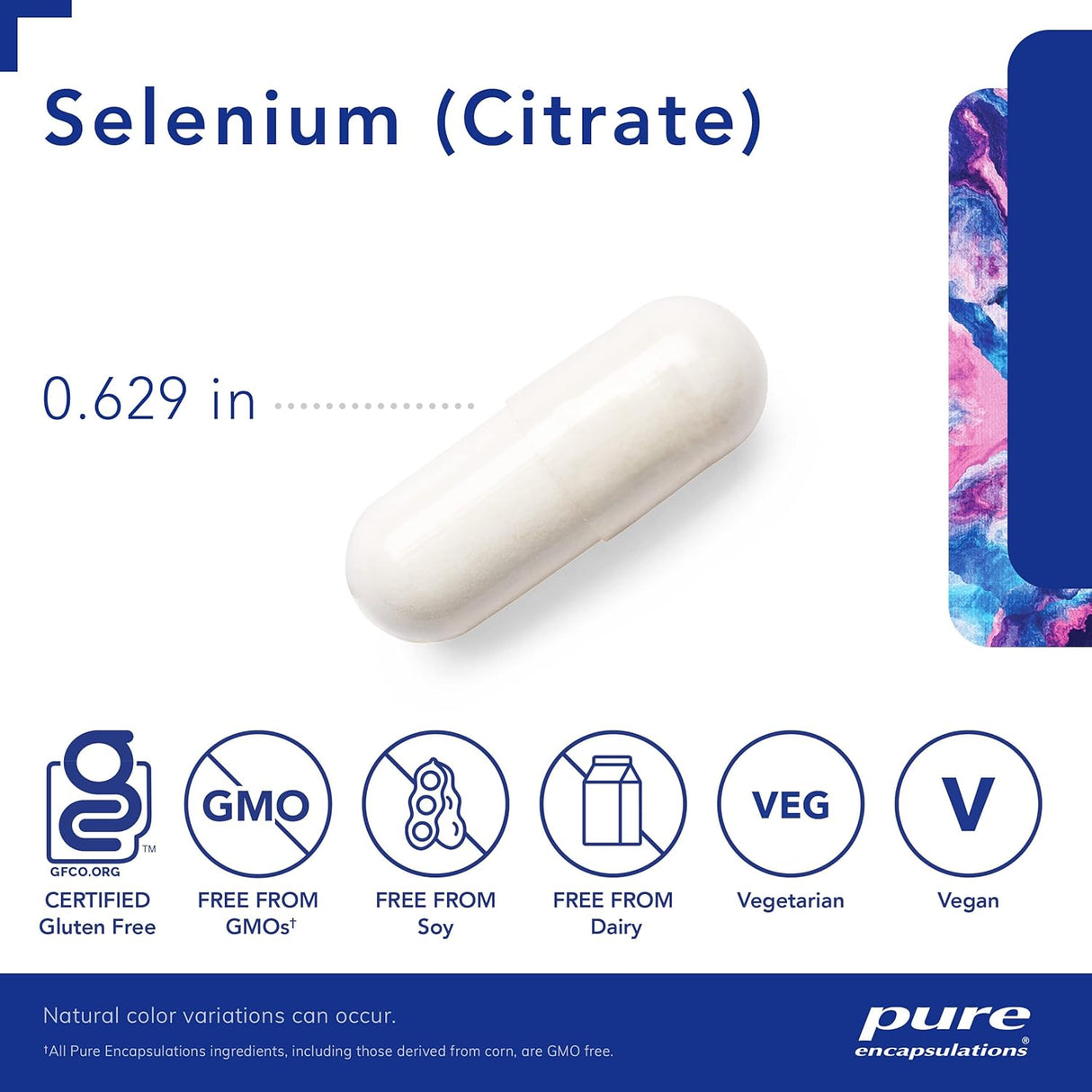 Suplementos  Selenio citrato antioxidante hipoalergénico