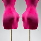 Maniquí Torso Femenino Plump, Ajustable 61-76.8in, Modelo 3/4