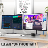 Monitores Curvados 24 Kado 1920x1080 75Hz C24X Dual Series