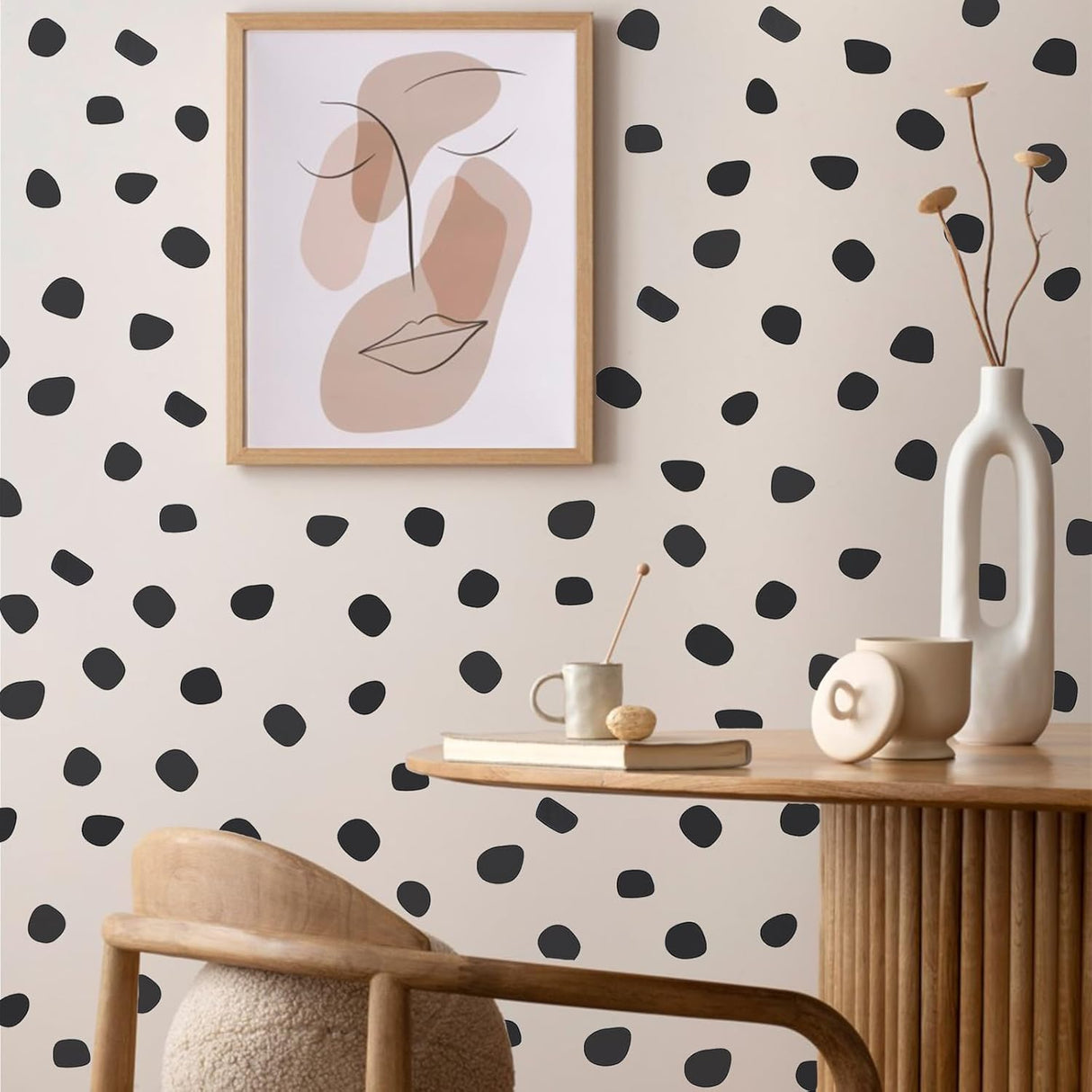 500 Piezas Stickers Puntos Irregulares Decoración Pared