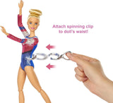 Barbie Carreras Juguete Set con Gimnasia y Accesorios