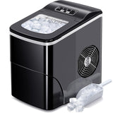 Máquina de Hielo AGLUCKY, 26lbs/24hrs, 9 Cubos en 6 Min.