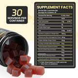 Gomitas de Shilajit Himalayo con Ashwagandha, 60u
