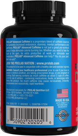 ProLab Nutrition Caffeine Avanzada 200mg, Enz. Natural, 60 Tabs (3)