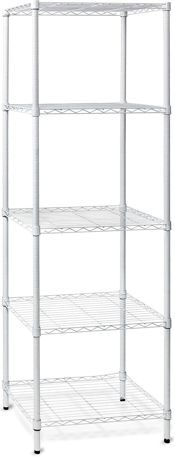Estante de 5 niveles, capacidad de 250 lbs, modelo SHF-01055