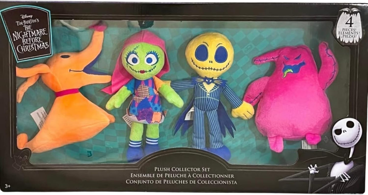 Set de Peluches Neon de Tim Burton | Edición Limitada 2024
