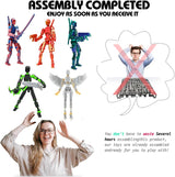 Conjunto de Figuras de Acción, Titan 13, 3D Impresas, T-13