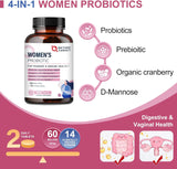Probióticos para mujeres, probióticos y prebióticos, arándan