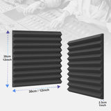 Paneles Acústicos 50 Pack, Espuma Aislante, 1 X 12 X 12