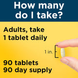 Tabletas de multivitaminas Nature Made para hombre, 90 tabletas para la ayuda nutricional diaria