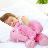 Lindo peluche almohada Elefante rosa, los niños lo aman