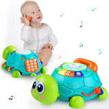 Juguetes de arrastre musical para bebés, ideal 6-18 meses.