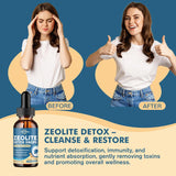 Zeolita Detox Líquido Kids & Adults con Chlorella, B12, Zinc 2oz