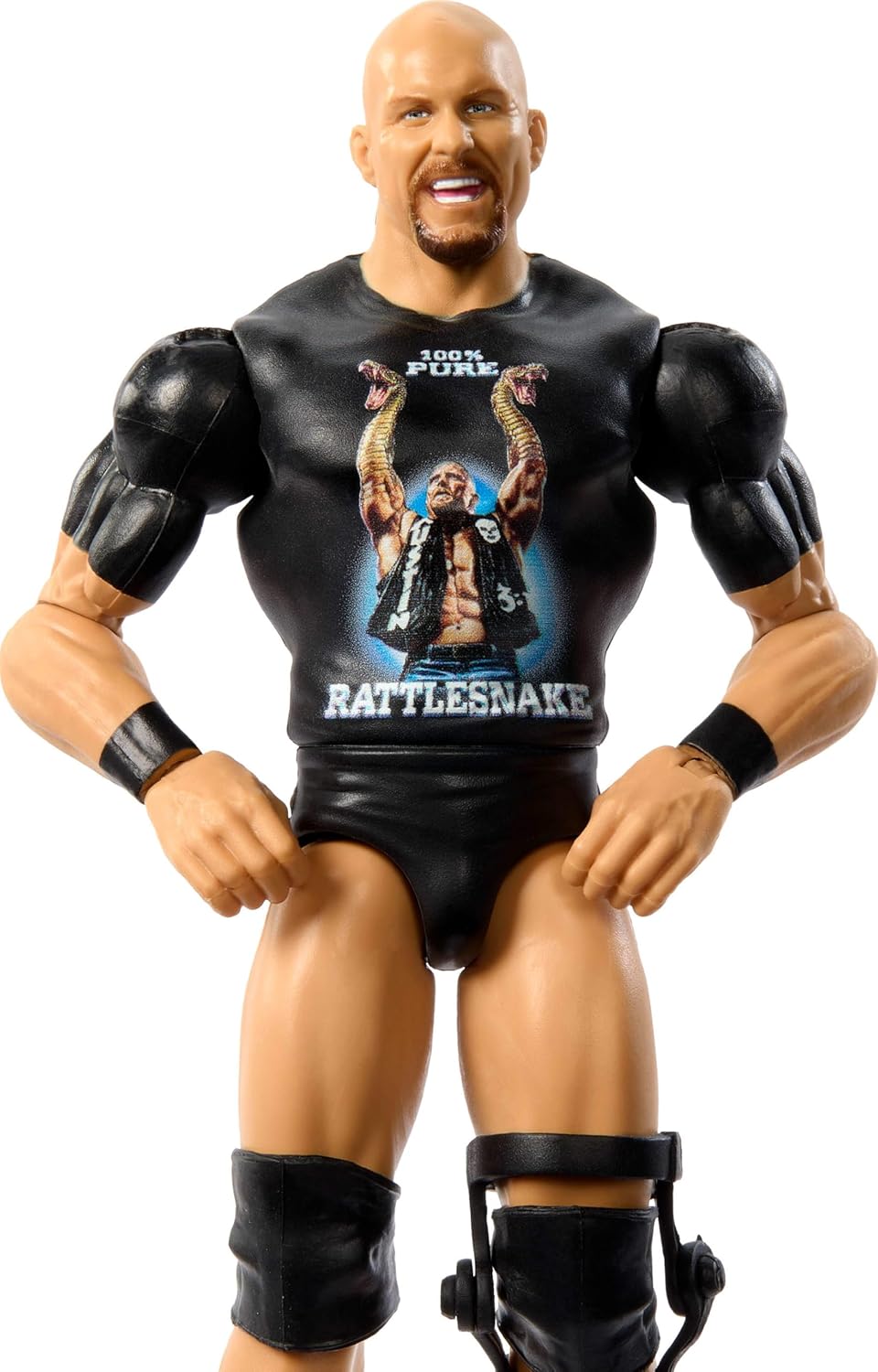 Figura de Acción WWE Stone Cold Steve Austin, Mattel, 6