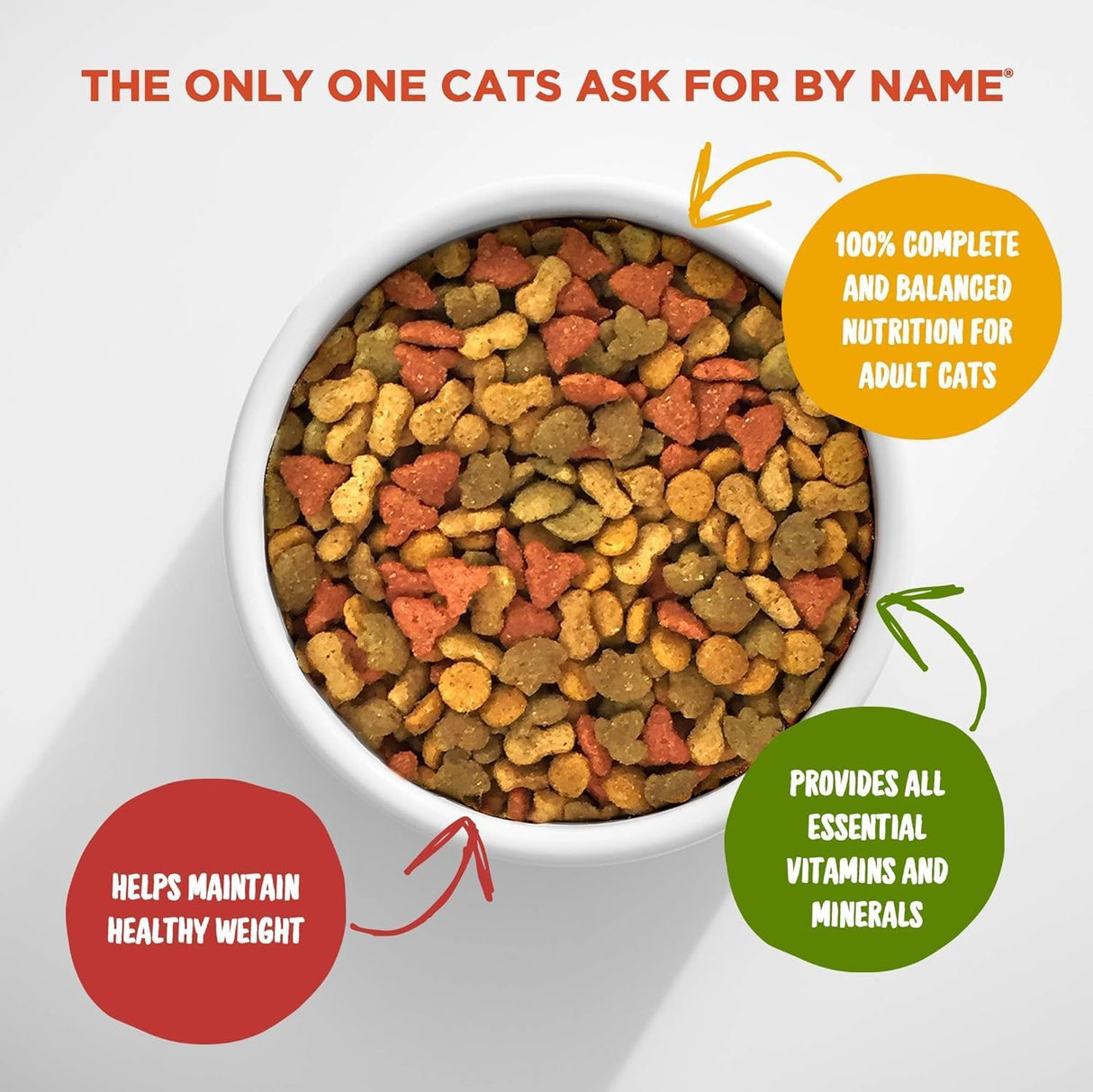Alimento seco Meow Mix para gatos 6 libras