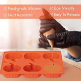 Moldes de Silicona para Calabaza, 2 Piezas, para Repostería