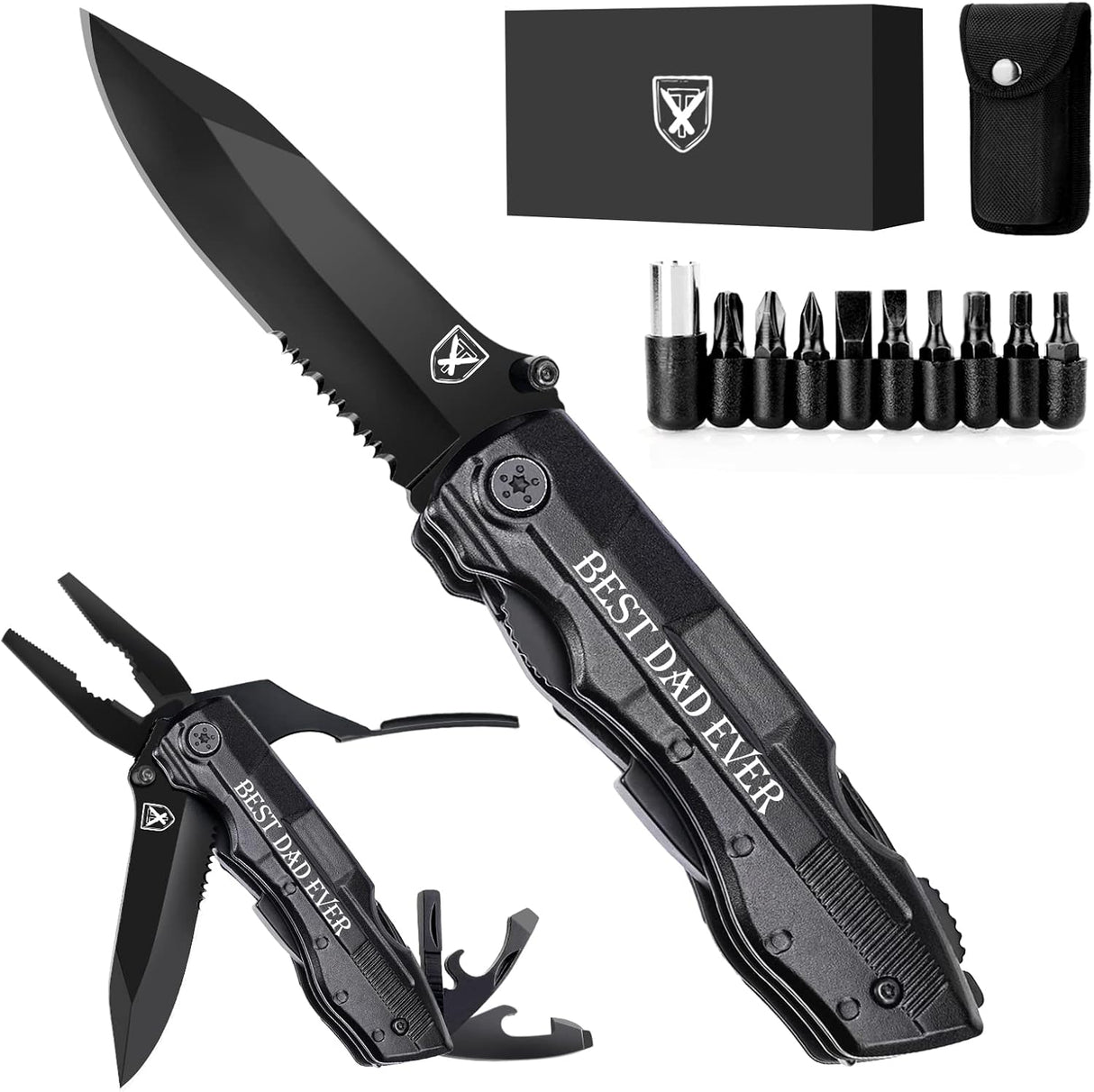 Cuchillo de bolsillo multiherramienta para el mejor papá