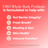 U Positiv URO Probiótico 3 en 1 para microbiomas y digestión
