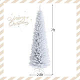 Árbol de Navidad CHEFJOY 7FT, 436 ramas, diseño con bisagras