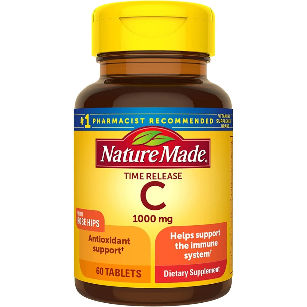 Suplemento Vitamina C 1000 mg  de liberación 60 unidades