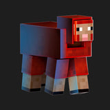 Figura de acción oveja Minecraft Mattel con accesorios, escala 5.5